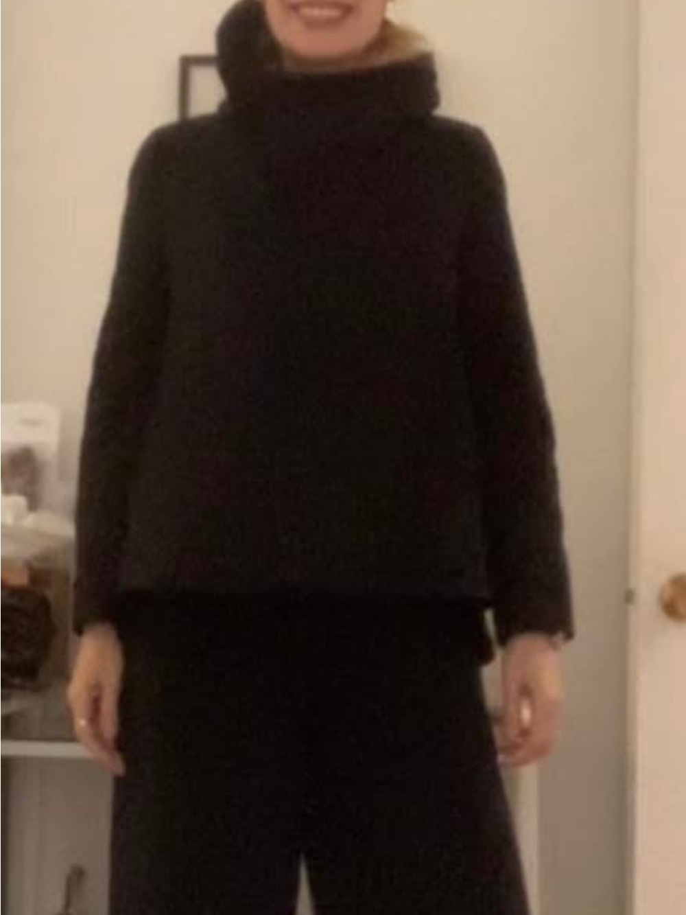 Zara Black Pea Coat
